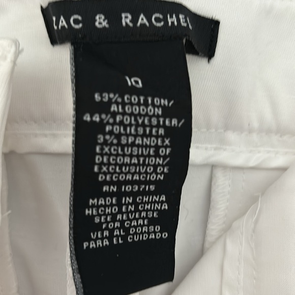 New With Tags Zac & Rachel crops Size 10 Bin M - Picture 6 of 6